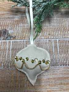 Christmas Ornaments - Gold Glitz